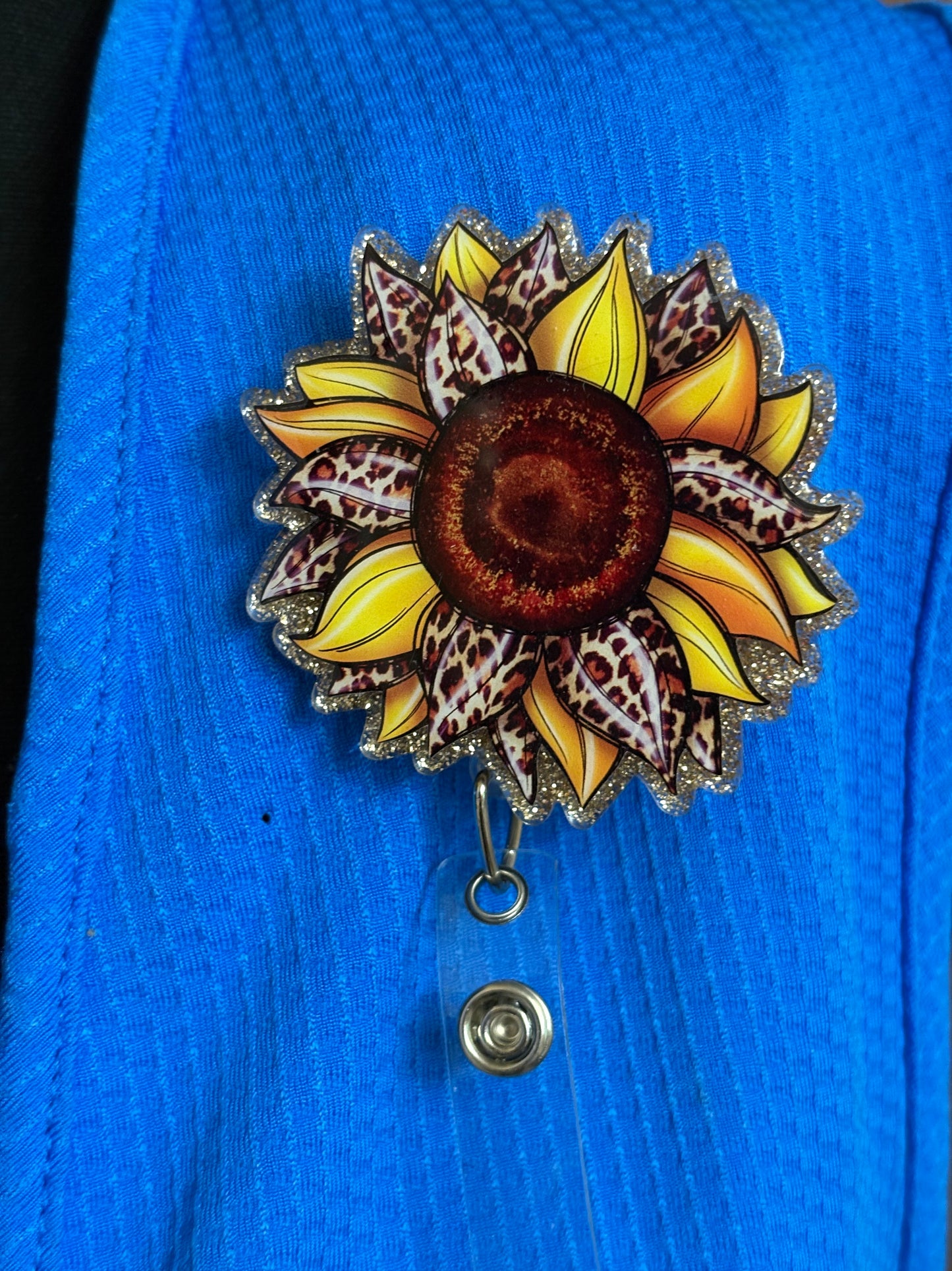 Cheetah Print Sunflower