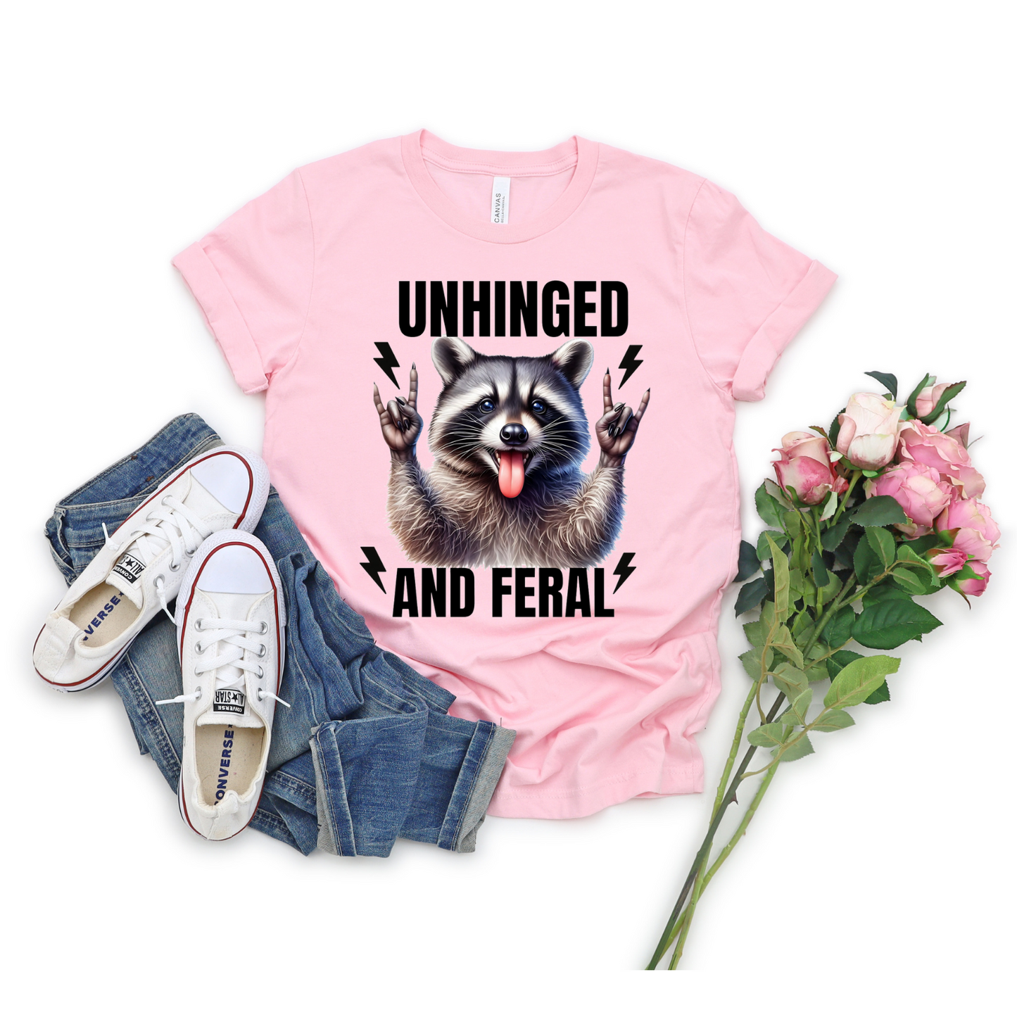 Unhinged And Feral DTF T-Shirt