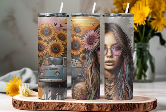 20oz Boho Girl Tumbler