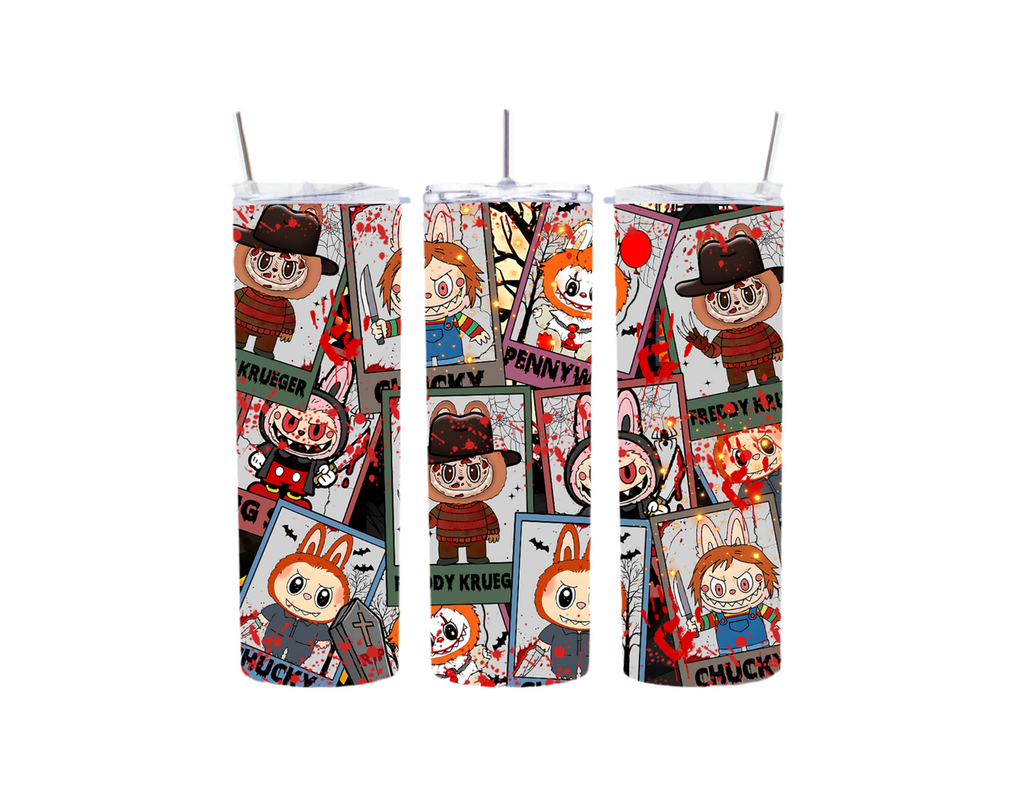 20oz Labubu Halloween Tumbler
