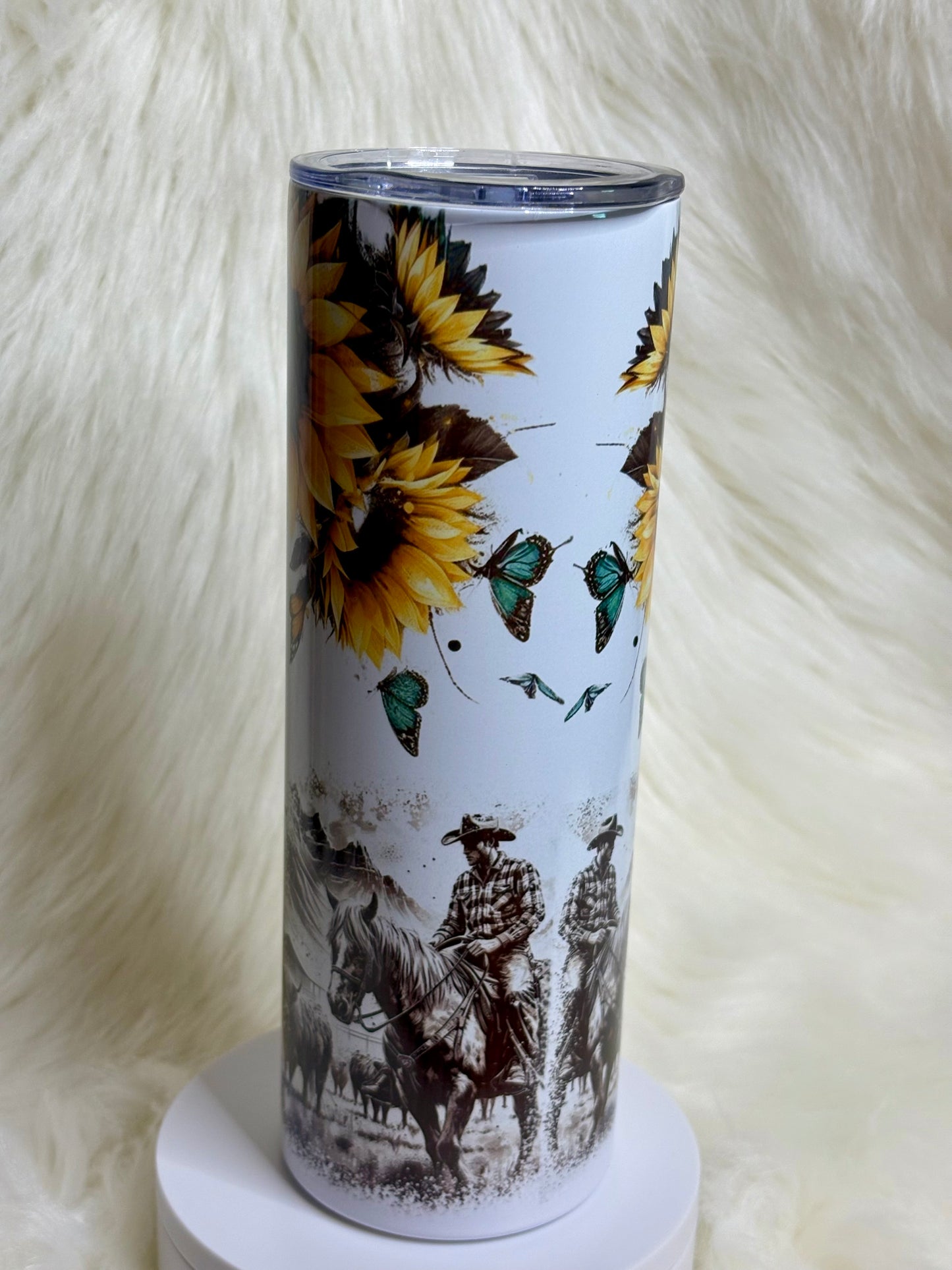 20oz Save The Horse Ride A Cowboy Western Tumbler