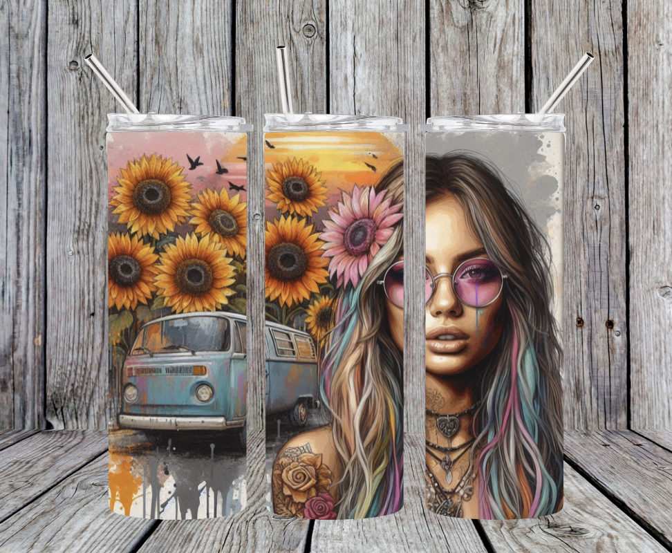 20oz Boho Girl Tumbler