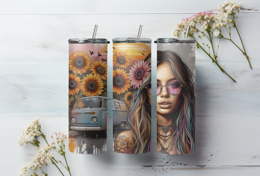 20oz Boho Girl Tumbler