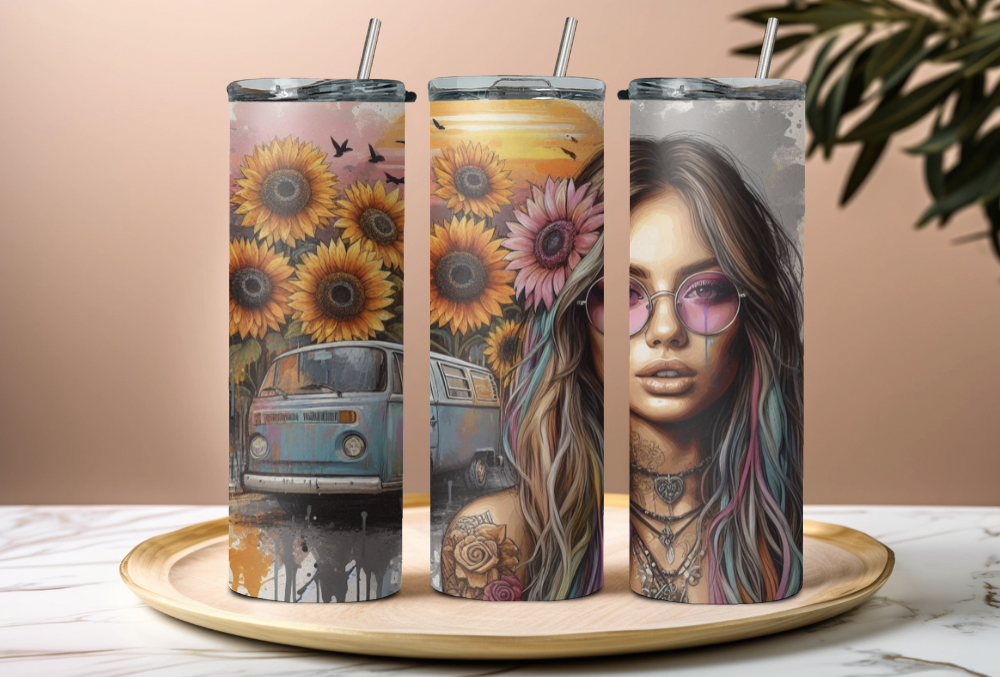 20oz Boho Girl Tumbler