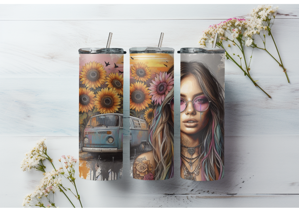 20oz Boho Girl Tumbler