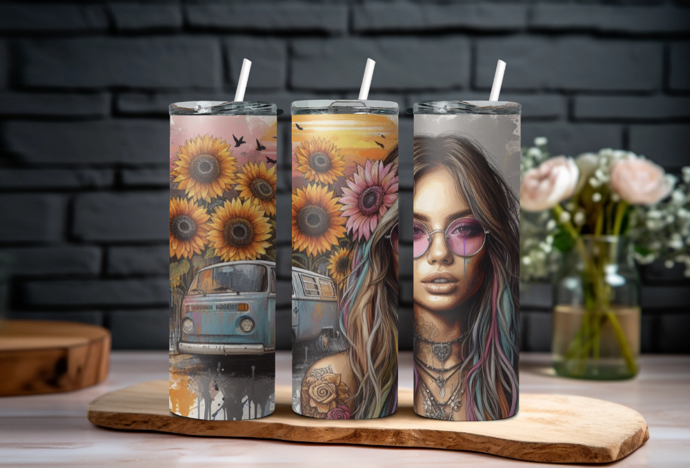 20oz Boho Girl Tumbler