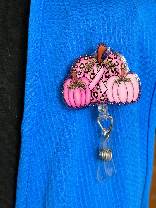 Breast Cancer Pumpkins