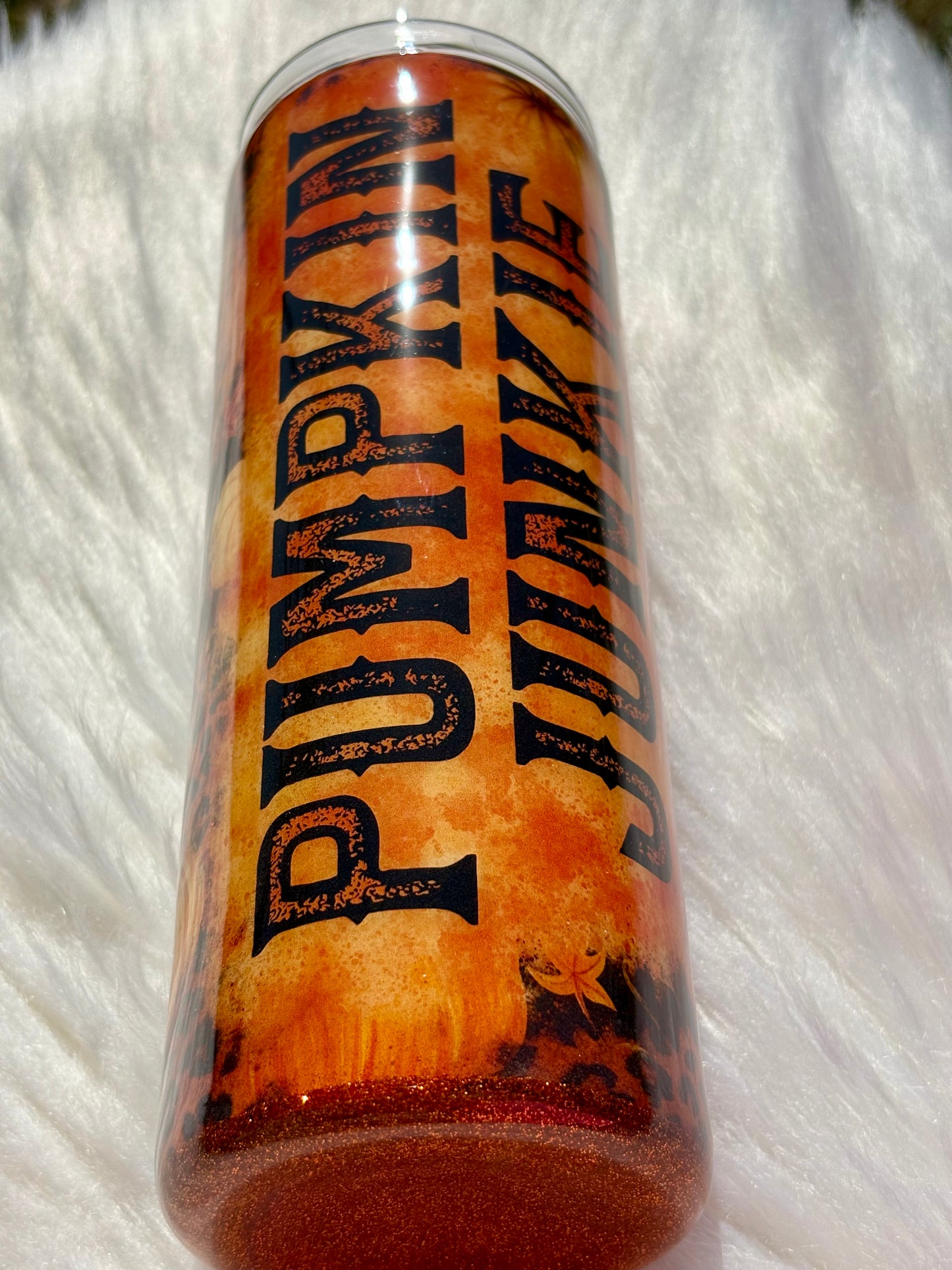 20oz Pumpkin Junkie Epoxy Tumbler