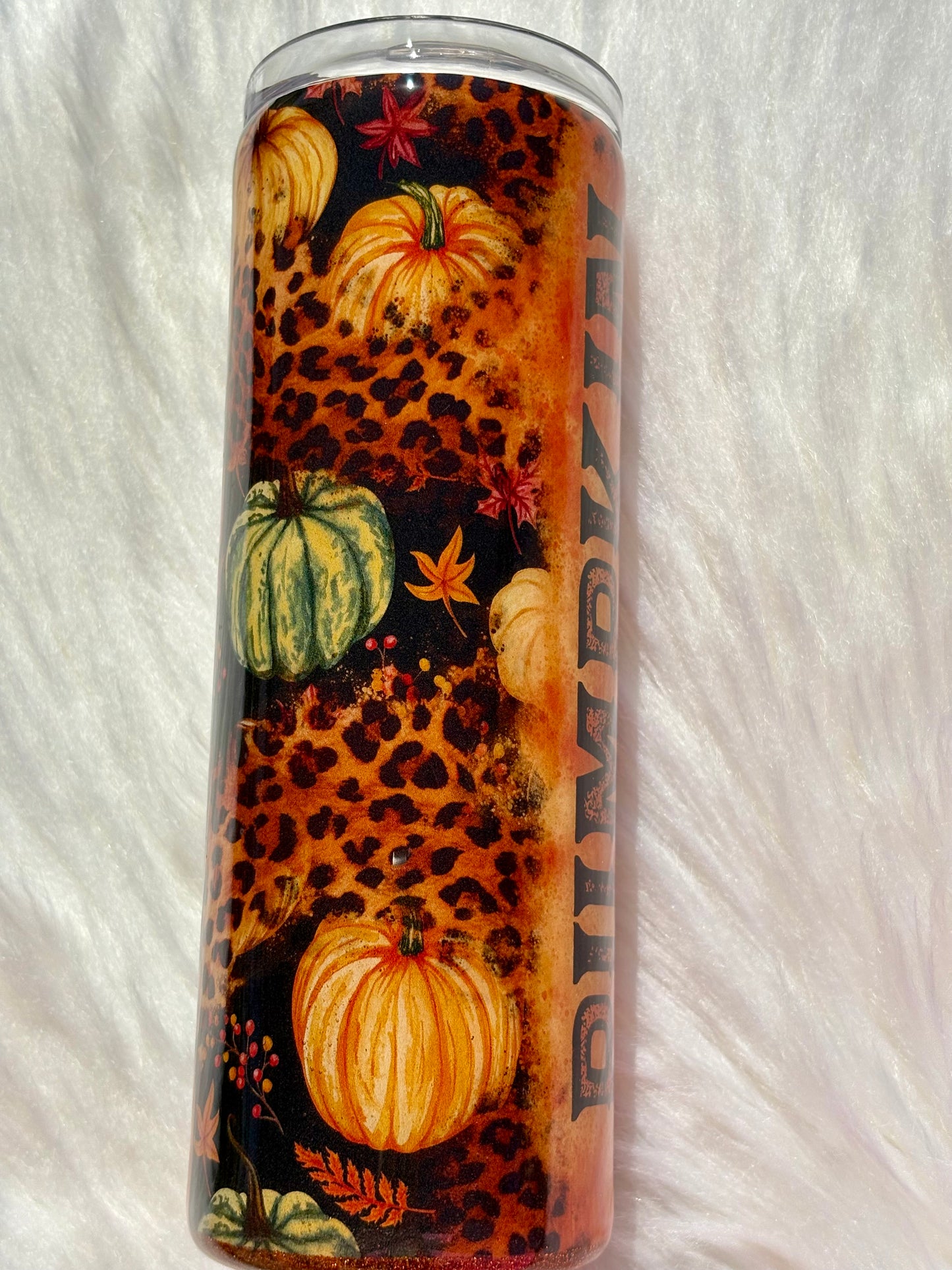 20oz Pumpkin Junkie Epoxy Tumbler