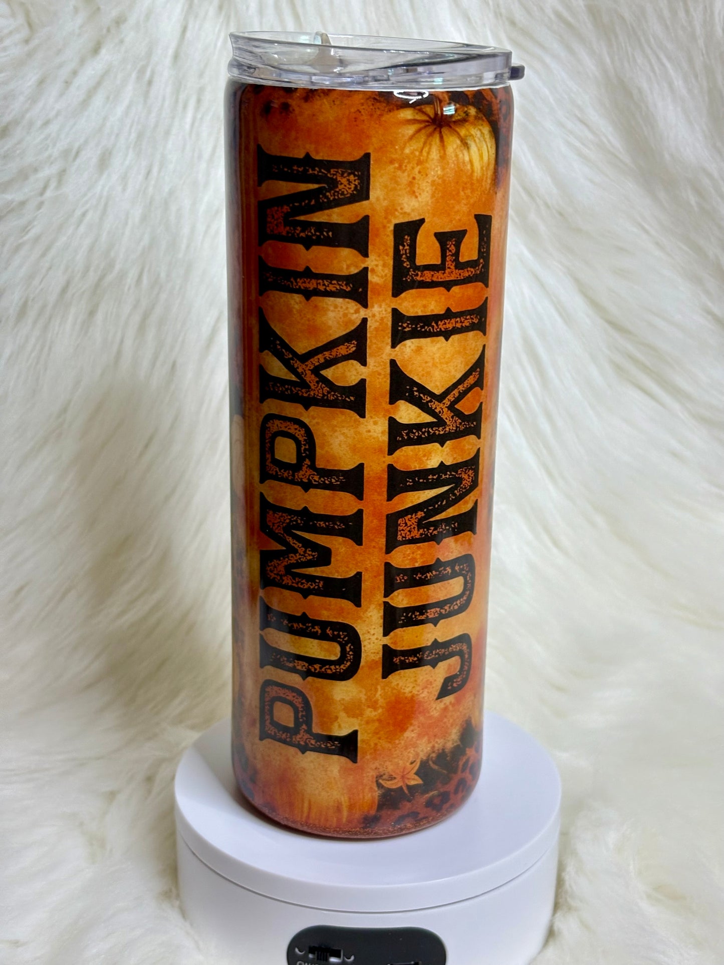 20oz Pumpkin Junkie Epoxy Tumbler