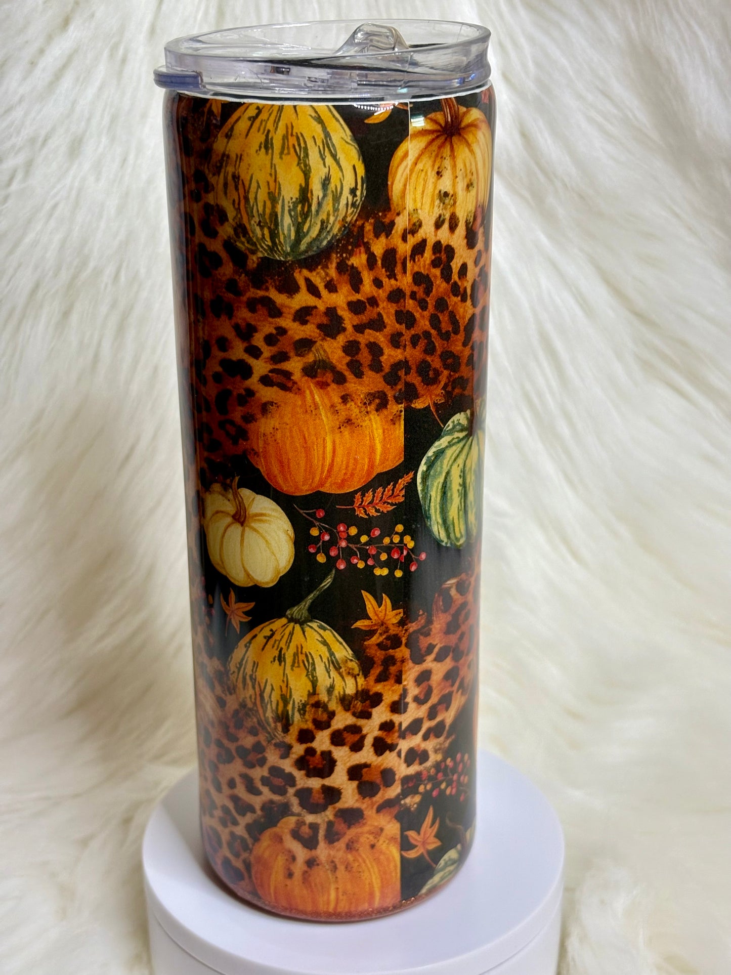 20oz Pumpkin Junkie Epoxy Tumbler