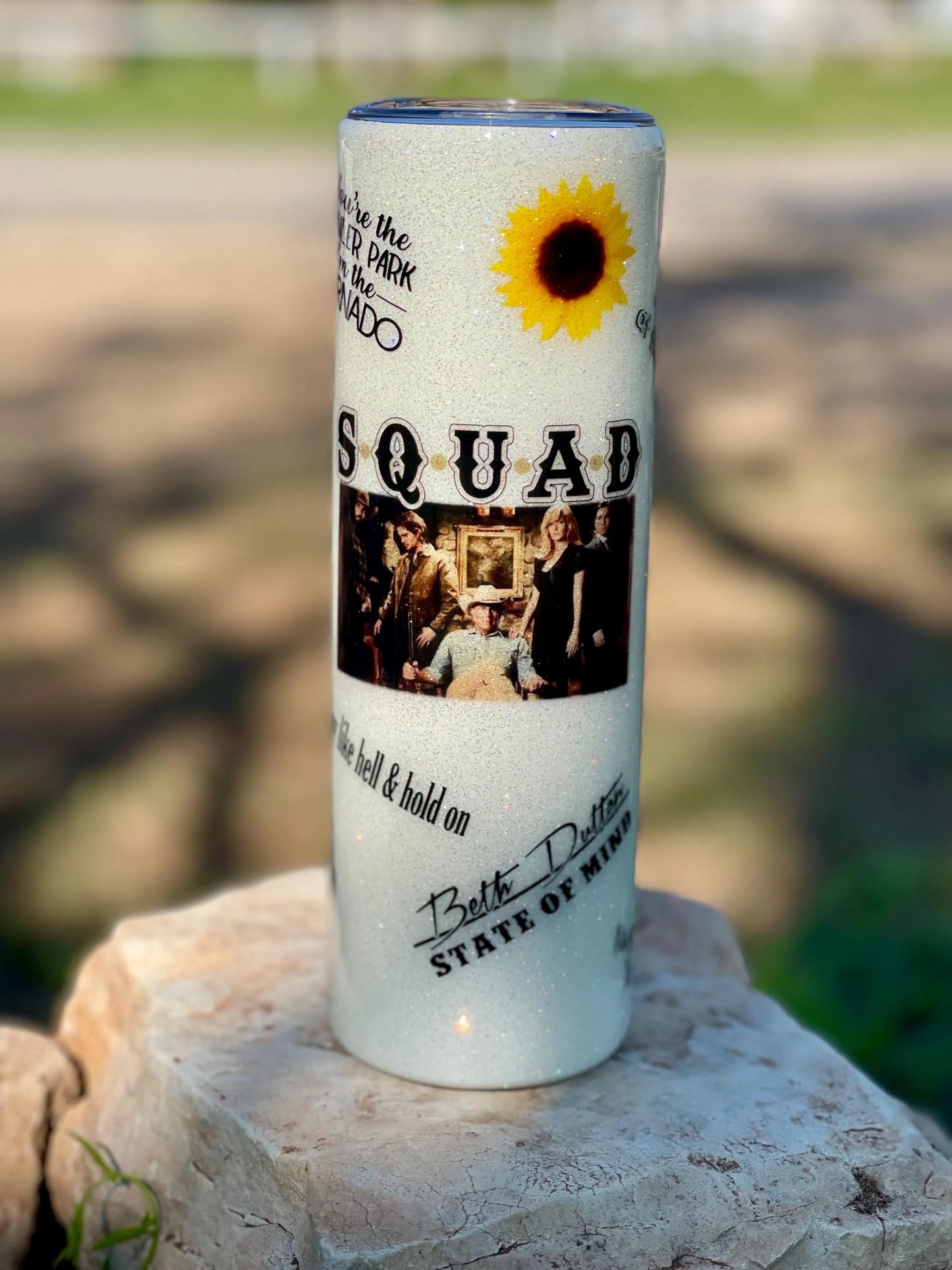 30oz Yellowstone Quote Epoxy Tumbler